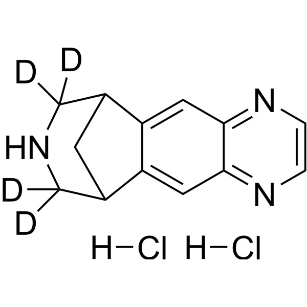 Varenicline-d4 dihydrochloride (varenicline dihydrochloride-d4)